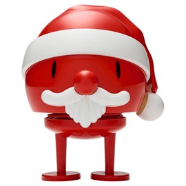 Hoptimist Santa Klaus Bumble Christmas Desk Toy in Classic Scandinavian Design (Bumble, Red, Medium)