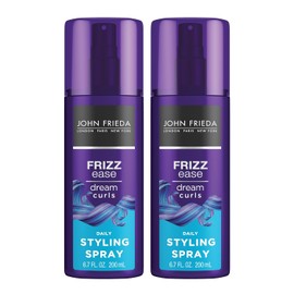 John Frieda Frizz Ease Dream Curls Daily Styling Spray (2 Pack), 6.7 Ounces
