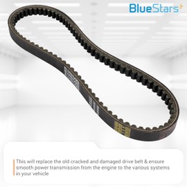 BlueStars 842-20-30 Racing CVT Drive Belt - Fits for 125cc 150cc GY6 152QMI 157QMJ Long-case Engine Scooter, ATV, Go Kart, Moped - Compatible with Roketa, Taotao, Vespa, Jonway