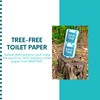 Toilet Paper, 100% 3ply Bamboo Toilet Paper, 24 Rolls, 300