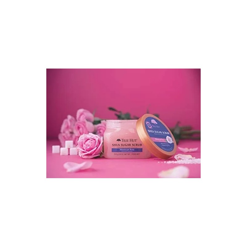 Exfoliante Corporal Moroccan Rose de 510g Tree Hut