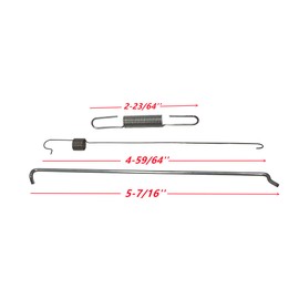 Throttle Control Springs For Harbor Freight Predator 1" IN. Water Pump 79cc 99cc 3HP Engine 1800/1400 Watts Generator For Coleman Powersports 98cc 100cc CK100-S CT100U Go Kart Scooter Mini Bike