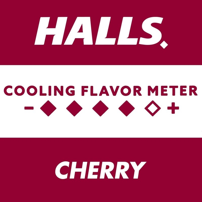 Lot of 2 x Halls Relief Menthol Cough Suppressant Throat