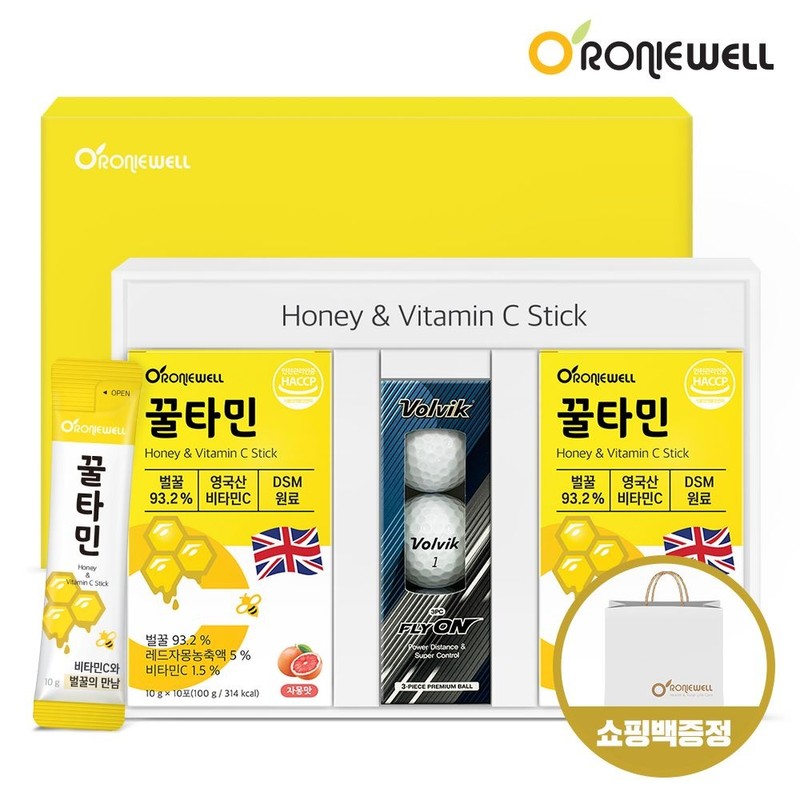 Roniwell [Roniwell] Honeytamin grapefruit flavor 10 packets (2 packs) +