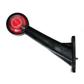 Old-Harvest 2 x Trailer Light Whip Marking New Trailer Side Light Red White 6 V 12 V 24 V