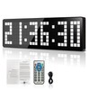 Manoive Gym Timer, 13.2 Inch Digital LED Wall Clock &