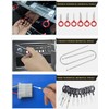 Poraxy Trim Removal Tool,120Pcs Car Panel Door Audio Removal Tool