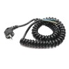 WITTKOWARE Coiled Cable with Earthing Contact Plug, 3G 1.5 mm²,