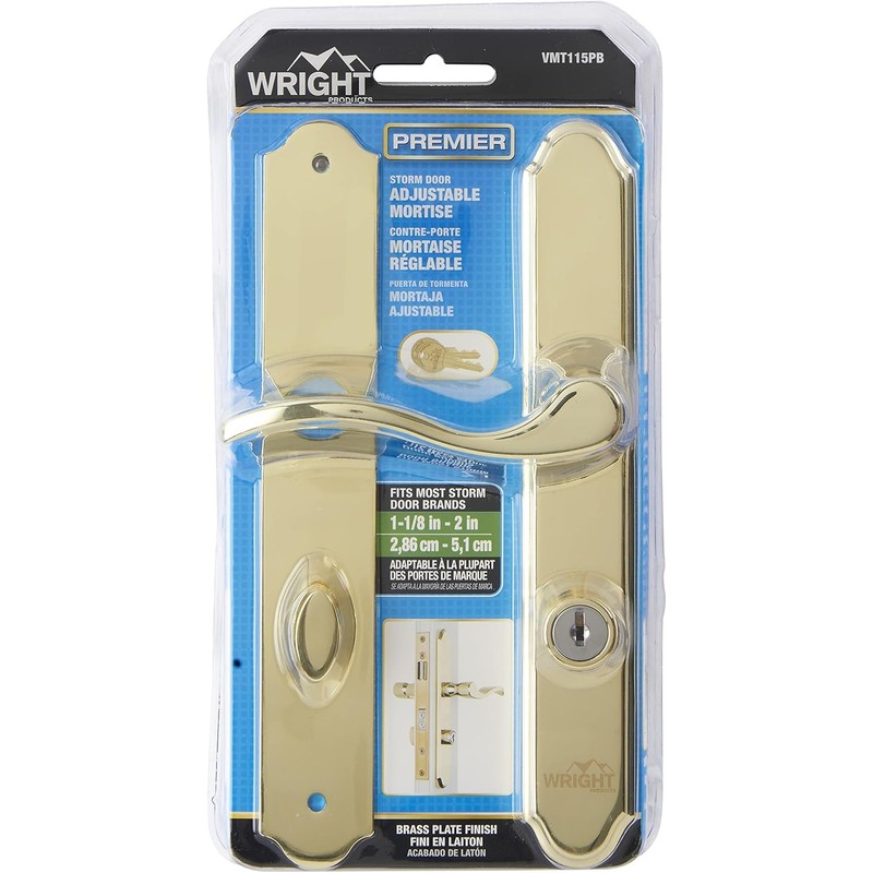 Wright Products - Serenade Mortise Keyed Lever Mount Latch with