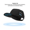 Hat with Bluetooth Speaker 32.8ft Wireless Range Adjustable Calling Bluetooth