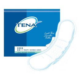 TENA Light Bladder Control Pads-Absorbency Heavy Style Long - Pack of 42