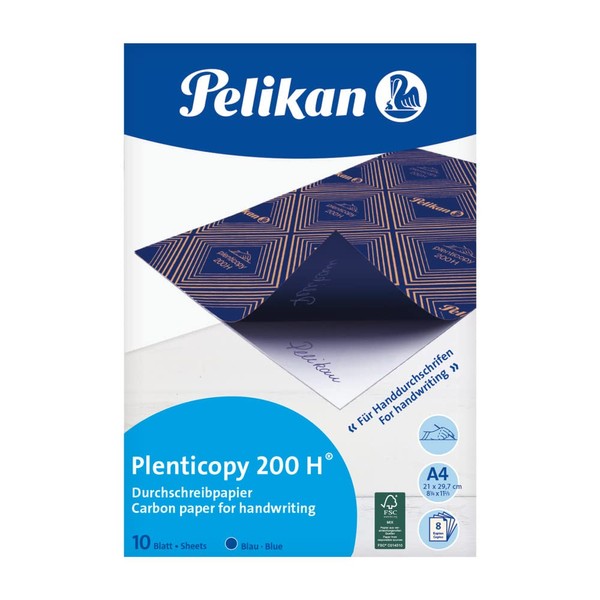 Pelikan Dupa Plenticopy 200H 434738 Carbon Paper A4 Blue 10