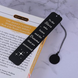 Secret Santa Gift Ideas, Stocking Stuffers for Women Men, White Elephant Gifts for Women, Womens Stocking Stuffers Inspirational Double-Sided Book Marks for Reading Women, Booktok Gifts, Bookish Items