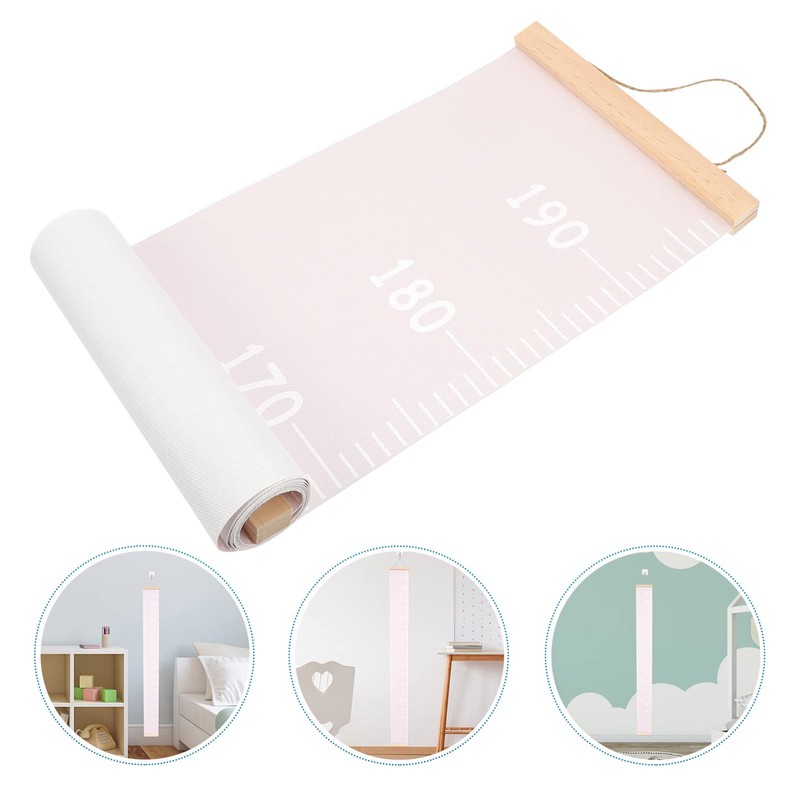Kisangel Kids Growth Height Chart Canvas Wall Height Ruler Measurement