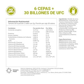 Probióticos Para Niños  30 Billones de UFC  6 Cepas  30 sobres                                                                                        