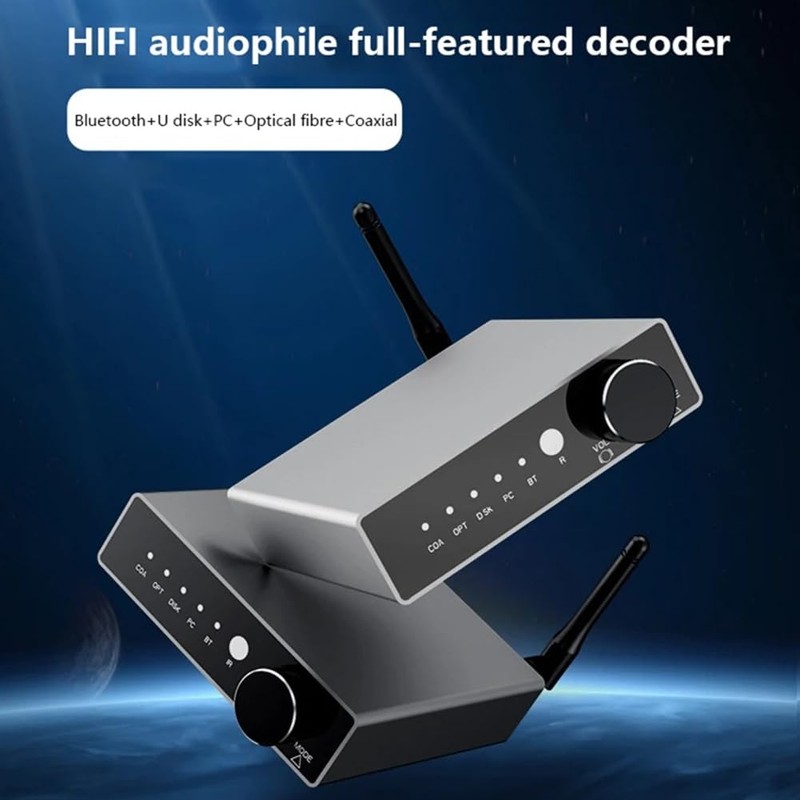 Snblzhef Lossless Digital Audio Decoder Bluetooth 5.3 Audio Receiver TDA1305T