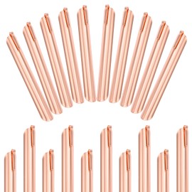 Crumbers for Servers, Compact Crumb Sweeper with Pocket Clip, Scraper Tool Kitchen, Serveware Tabletop Clean Accessories in Restaurant & Home for Waiters, Waitresses and Server (20 PACK, Rose Gold)