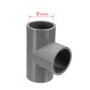 sourcing map 32mm Slip 90 Degree PVC Pipe Fitting Elbow