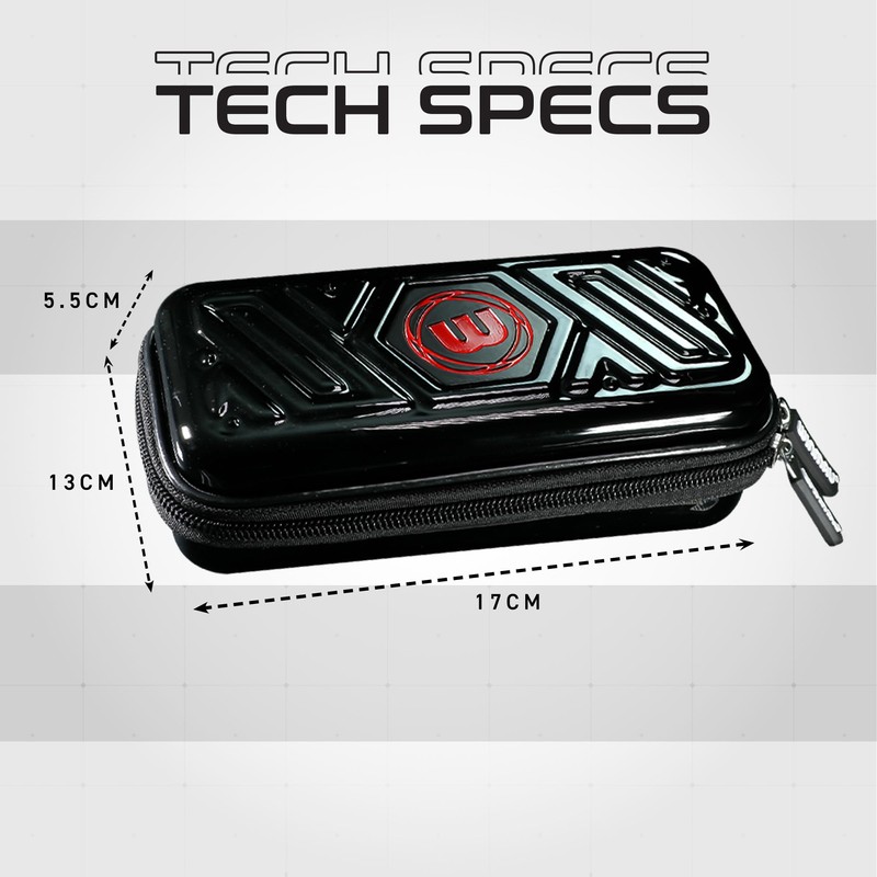 WINMAU Armor G1 Darts Wallet - Black. The dart case