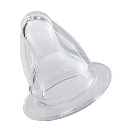 Evenflo Mamila Anatómica de Silicón, Flujo Lento, con Alas Antiderrames, Compatible con Biberones de Cuello Estándar, para Bebés de 0-3 Meses, Libre d