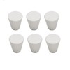 BOZONLI Pack of 6 Furniture Knobs, Round Handles, Drawer Knobs,