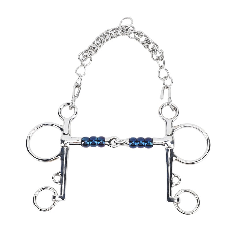 Horse Mouth Bit 125mm Stainless Steel Horse Snaffle Bit for