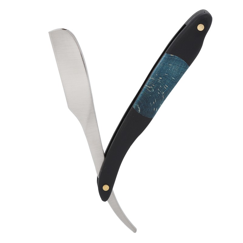 Straight Edge Razor Men Zinc Alloy Portable Barber Folding Manual