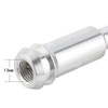 TAKPART Polished Bent Gear Stick Lever Knob Extender