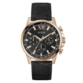 Black Multi-function Watch by GUESS