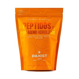 Péptidos de Colágeno Hidrolizado - Suplemento Alimenticio - sin saborizante, sin gluten, sin azúcar, sin conservadores. Cont. Net. 450 g (30 porciones)