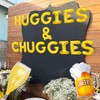 JeVenis Huggies and Chuggies Party Decorations Huggies and Chuggies Banner