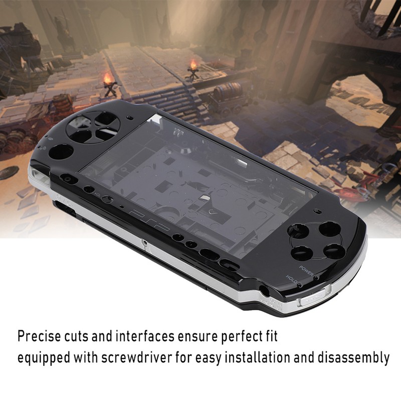 For PSP3000 Game Console Case Full Housing Shell With Screwdriver