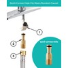 Universal Kitchen Sink Spray Attachment/Hose/Holder Set, Kitchen Side Sprayer Compatible