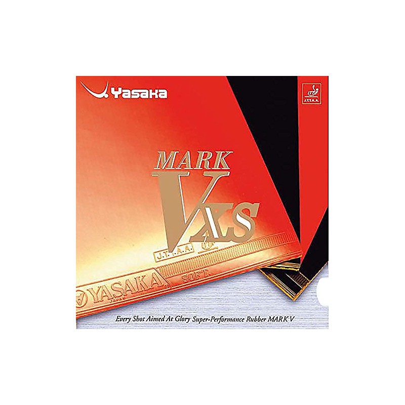 Yasaka Rubber Mark V XS, options 2.0 mm, red