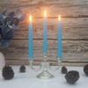 HVTDECOR Flameless Taper Candles Battery Operated with Timer and Remote,
