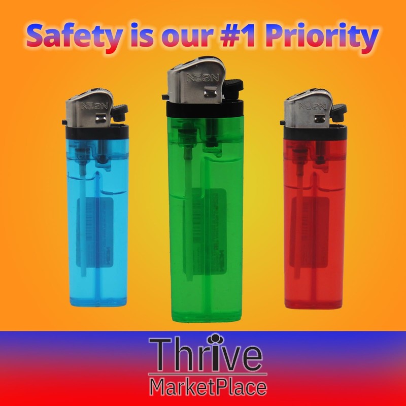 Lot Classic Disposable Lighter Soft Flame Kitchen Lighter - Newly