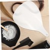 Baluue 2pcs Clear Plastic Barber Haircut Facial Shield Mask for