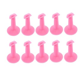 Leadigol 10PCS Nail Art Finger Support Rack,Finger Rest Holder Plastic Nail Art Finger Support Stand Rest Holder for Nail Salon Accessories