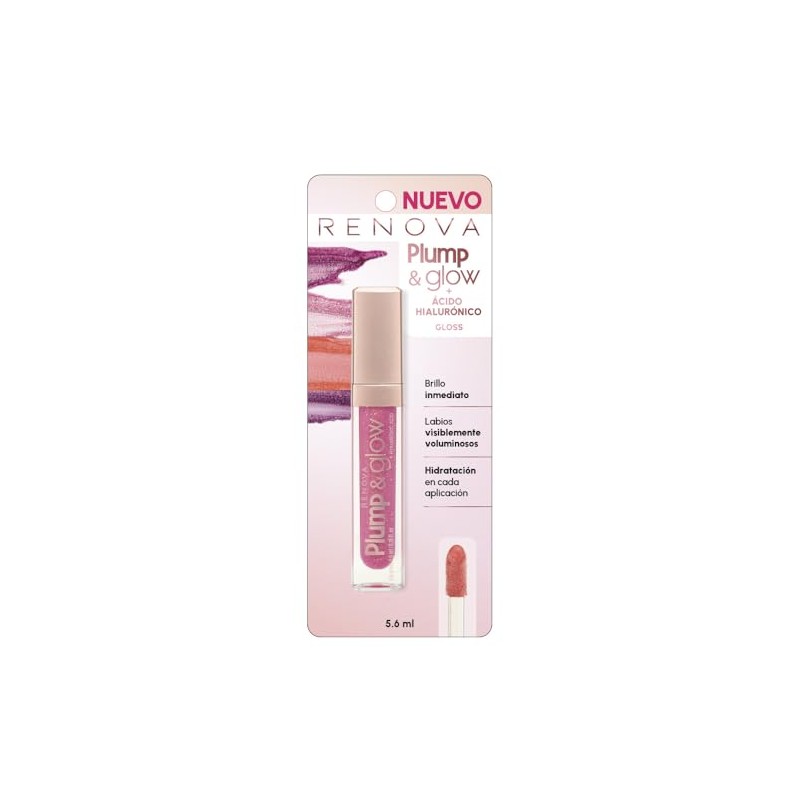 Renova Brillo Labial Gloss Plump & Glow Cruel Summer 5.6ml