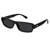 VANLINKER Retro Rectangle Polarized Sunglasses for Women Men Vintage 90s