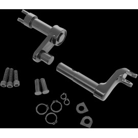 DRAG SPECIALTIES Footpeg Mount - 2" Extended - Black 056226 1622-0477