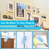 4 pcs Extendable and Washable Microfibre Feather Duster,13" to 30"