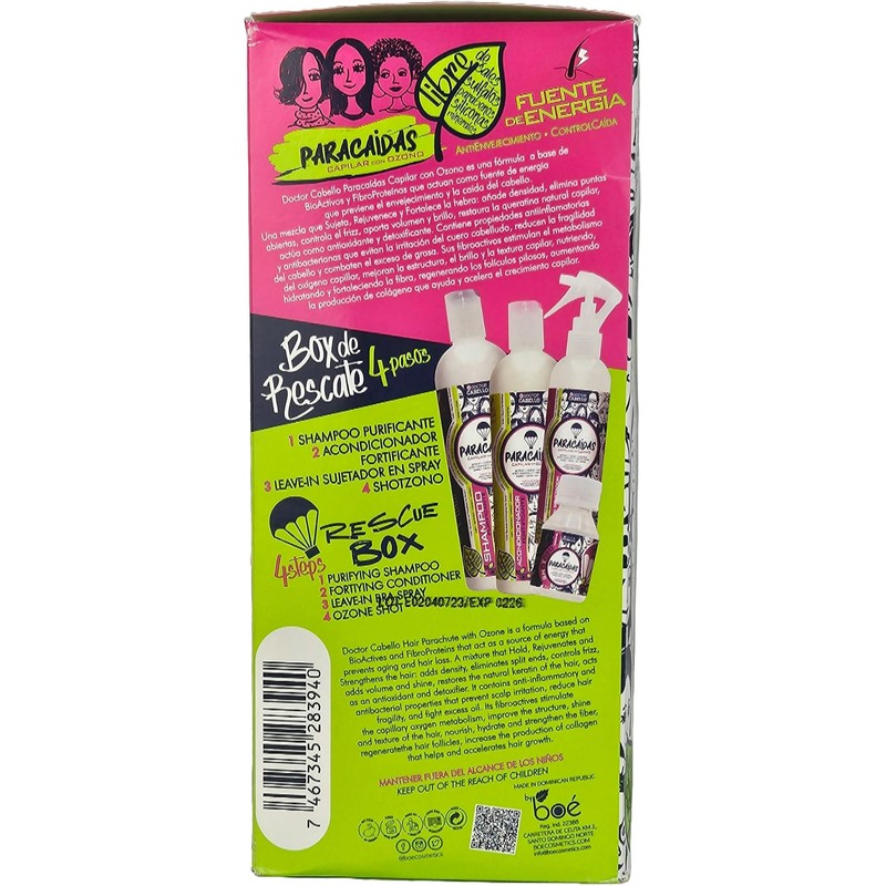 Parachute With Ozone Hair Care Kit 4/1 Shampoo + Conditioner