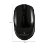 Perfect Choice Mouse Inalambrico Óptico, Ratón Inálambrico, Mouse ergonomico Ajustable,