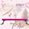 Peakpath 6FT Adjustable&Foldable Gymnastics Balance Beam,Home Gym Equipment,Easy Assembling and