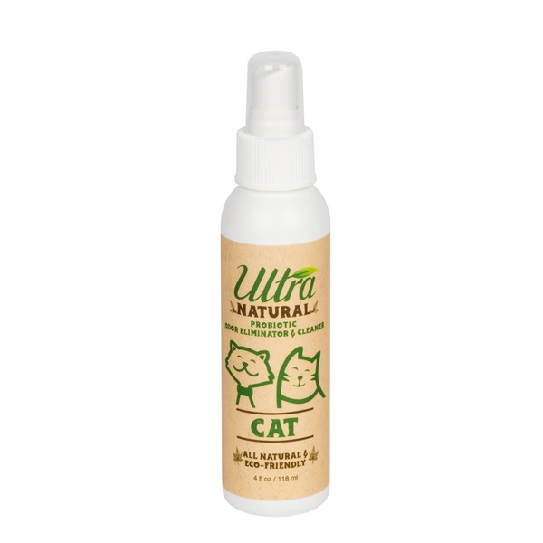 ULTRA NATURAL CAT PROBIOTIC Odor Eliminator 4 OZ Spray