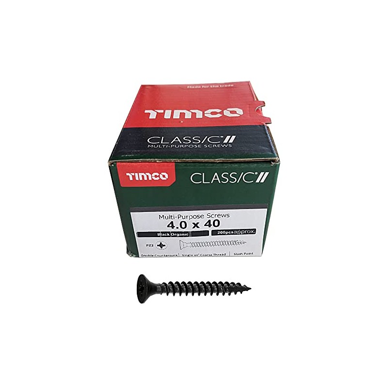 TIMCO PZ2 CSK Classic Screws - 4.0 x 40 -