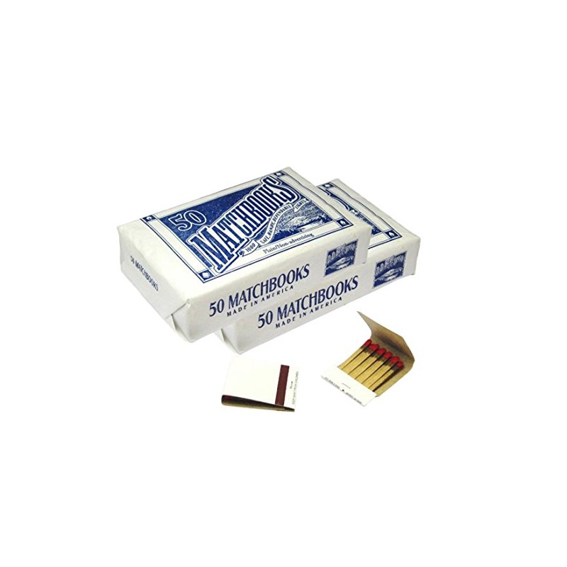 D.D. Bean & Sons Matchbooks, 50 Packs of 20 Matches,