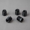 CHENLONB 5pcs Aluminum Alloy Shift Knob Adapter with Inner Screw