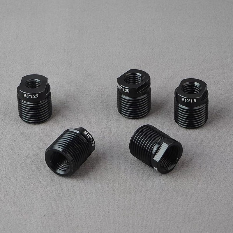 CHENLONB 5pcs Aluminum Alloy Shift Knob Adapter with Inner Screw